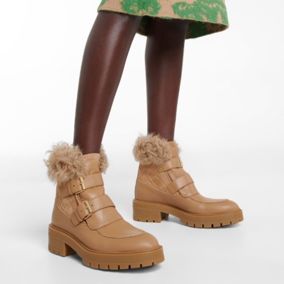 Aquazzura Ryan Lug-Sole Bootie size 8.5B - Picture 6 of 11